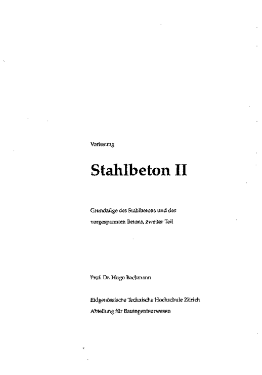 Stahlbeton II preview